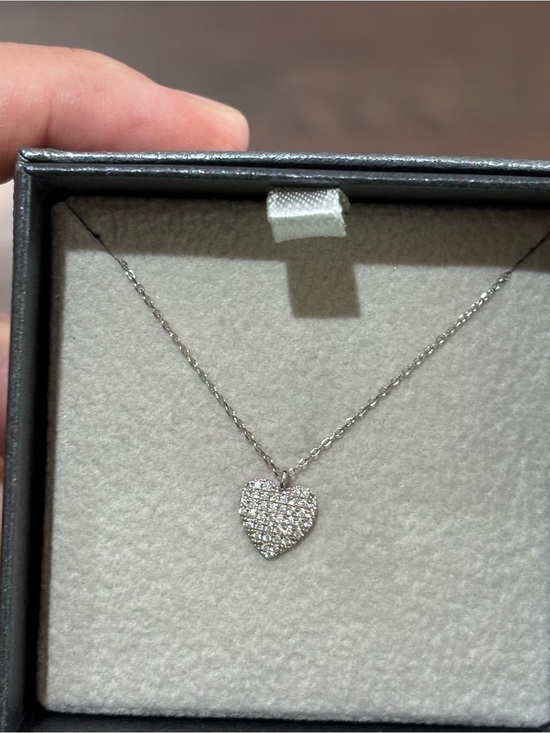 Bony Levy Jewelry - Bony Levy 18k White Gold Diamond Heart Pendant Necklace *New*